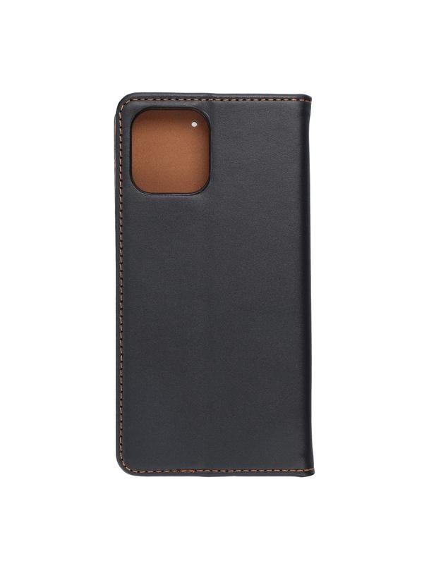 Kabura SMART PRO Book skórzana do IPHONE 12 / 12 Pro czarny
