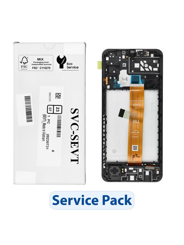 ServicePack Wyświetlacz LCD do SAMSUNG A04s A047F GH82-29806A
