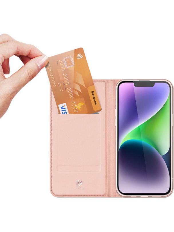 DUX DUCIS kabura SKIN PRO do IPHONE 15 Plus różowa