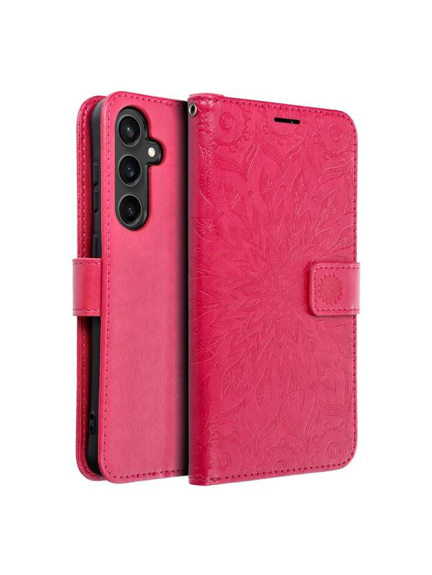 Kabura MEZZO Book do SAMSUNG S23 FE mandala magenta