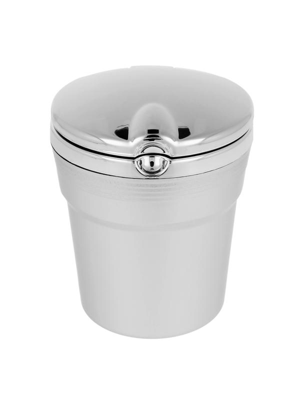 Popielniczka samochodowa CHROM srebrna