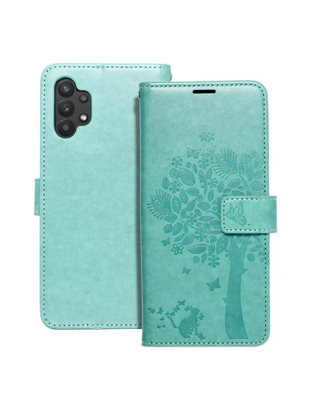 Kabura MEZZO Book do SAMSUNG A32 5G drzewo zielony