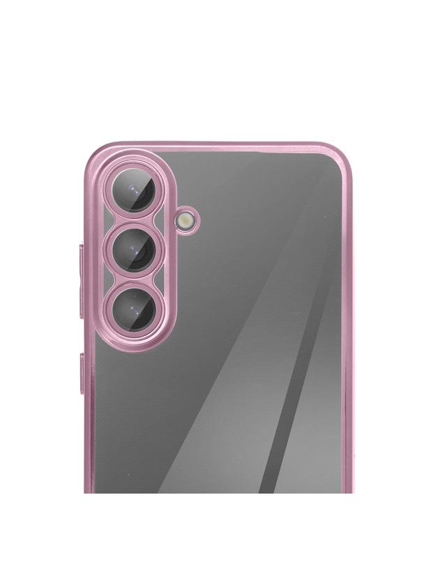 Futerał GLAM do SAMSUNG A34 5G pudrowy róż