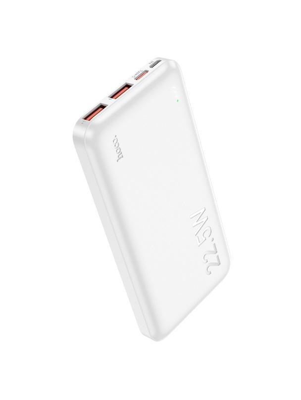 Powerbank Hoco 10000 mAh QC PD 3A 22,5W J101 biały
