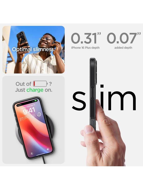 SPIGEN futerał ULTRA HYBRID MAG kompatybilny z MagSafe do IPHONE 16 zero one