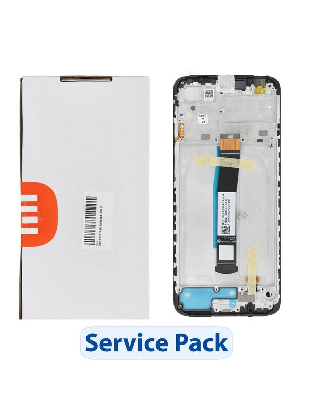 ServicePack Wyświetlacz LCD do XIAOMI Redmi 10C Gray 560001C3QA00