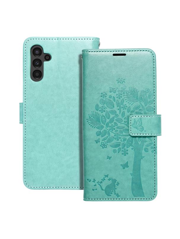 Kabura MEZZO Book do SAMSUNG A13 5G / A04S drzewo zielony