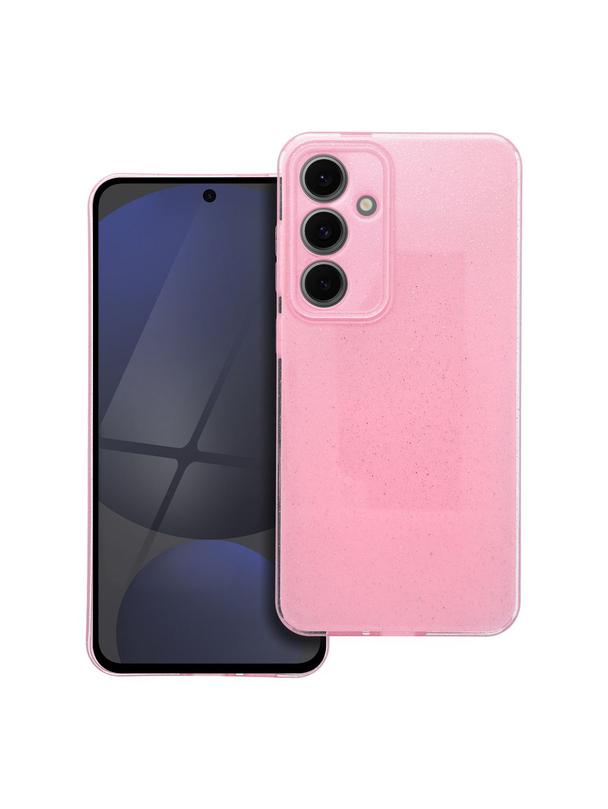Futerał CLEAR CASE 2 mm BLINK do SAMSUNG S24 FE różowy