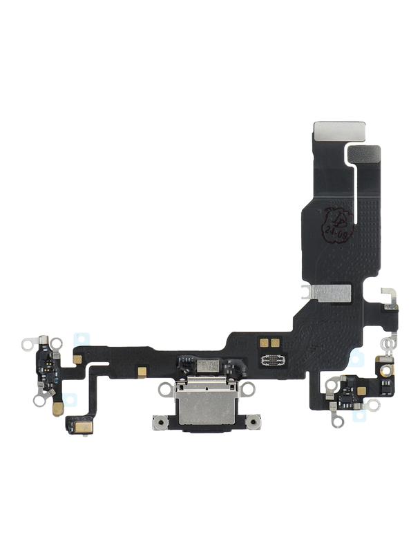 Taśma ładowania USB do IPHONE 15 czarna OEM