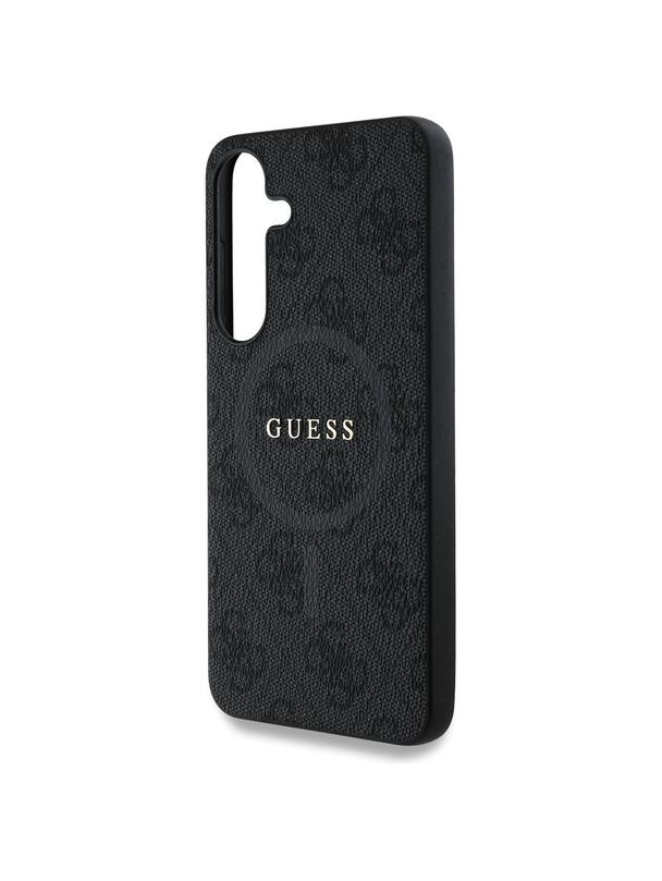 GUESS futerał do SAMSUNG S25 Plus GUHMS25MG4GFRK (Magnetic PU 4G Ring Classic Logo) czarny