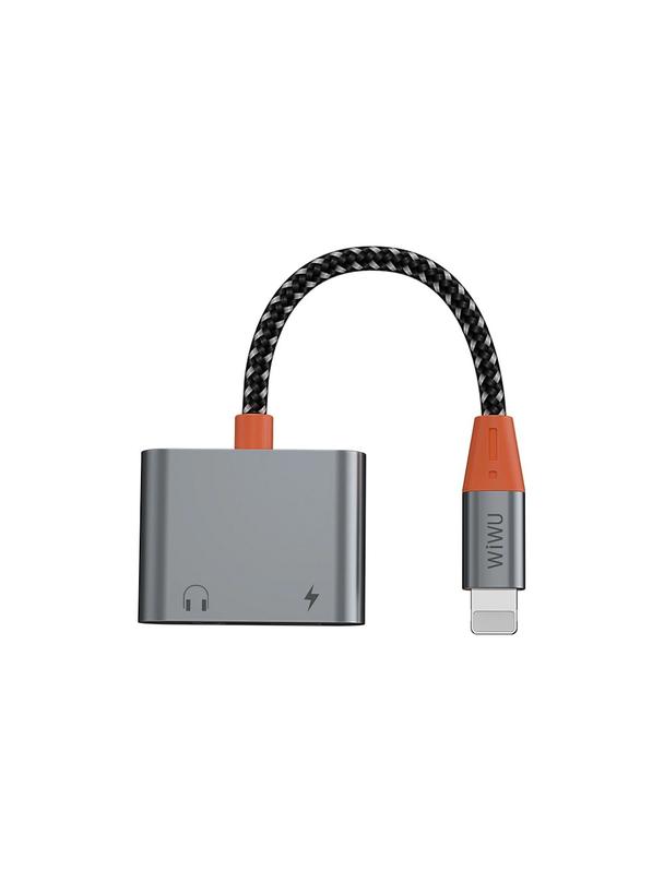 WiWU - Audio adapter LT07 Lightning do Lightning + 3.5mm