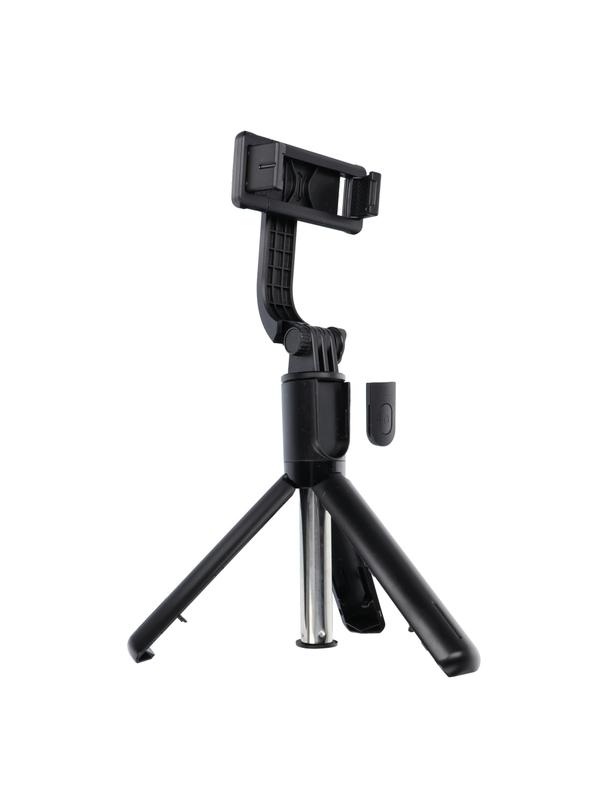 Uchwyt selfie z pilotem bezprzewodowym tripod F01 czarny