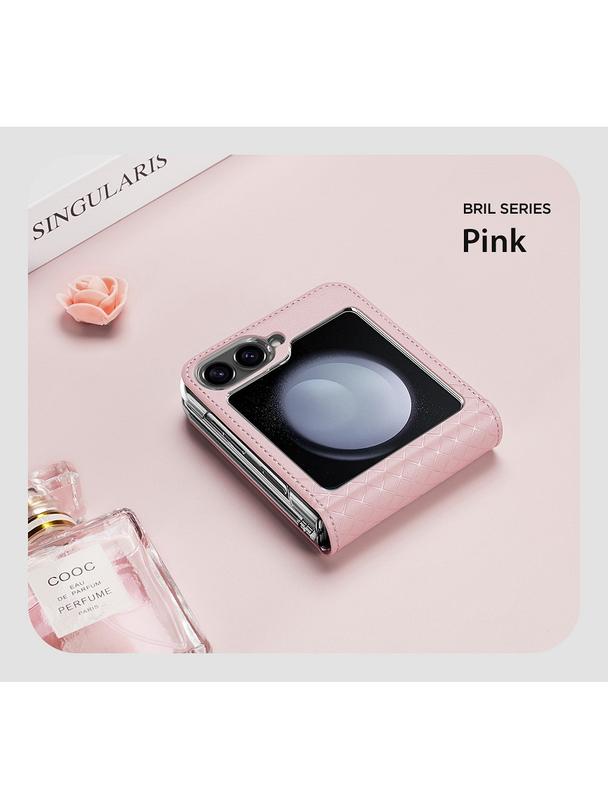 DUX DUCIS futerał BRIL do SAMSUNG Z Flip6 5G różowy