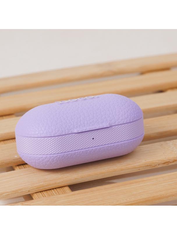 Słuchawki bezprzewodowe douszne Hoco TWS EQ19 fioletowe