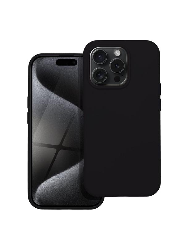 Futerał SILICONE do IPHONE 15 Pro czarny