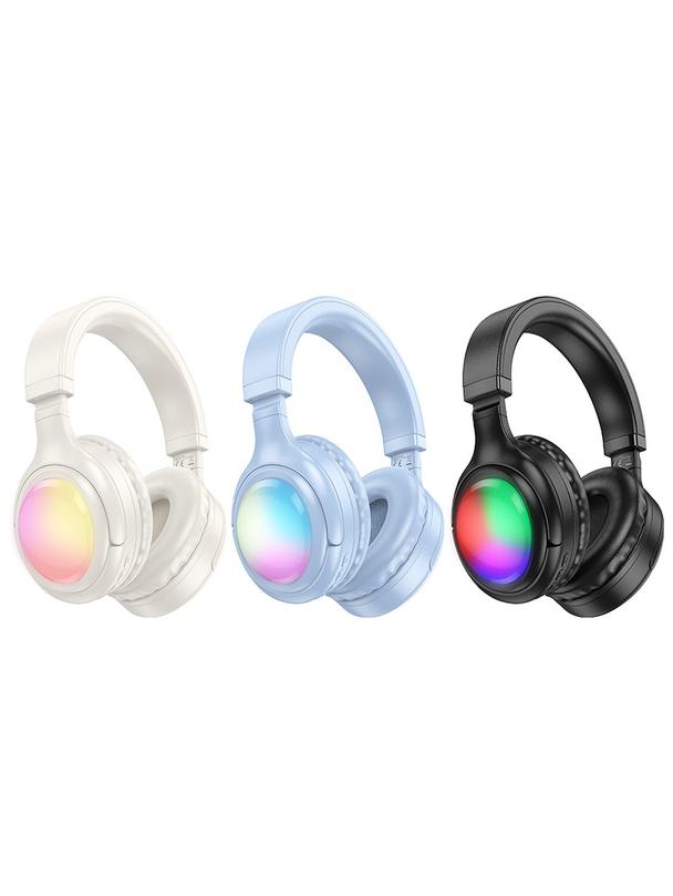 Słuchawki bezprzewodowe nauszne Hoco W48 niebieskie