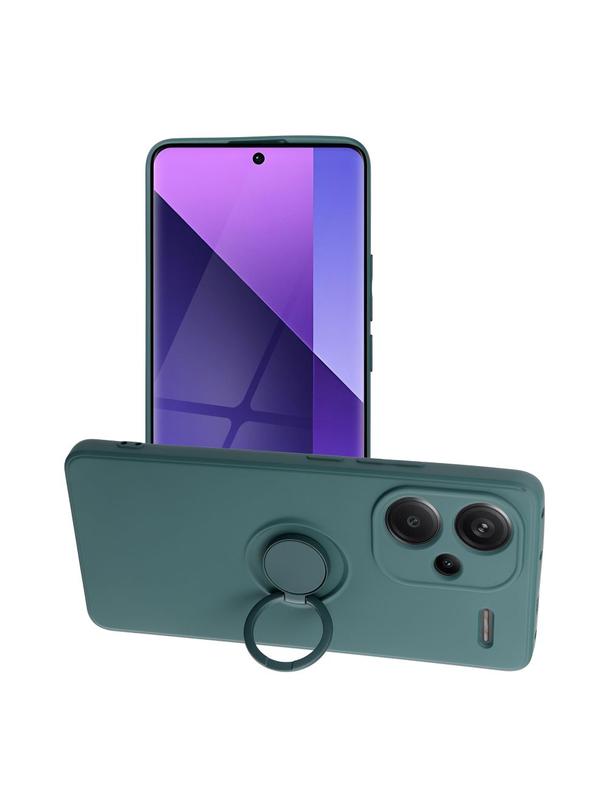 Futerał SILICONE RING do XIAOMI Redmi Note 13 Pro Plus 5G  zielony