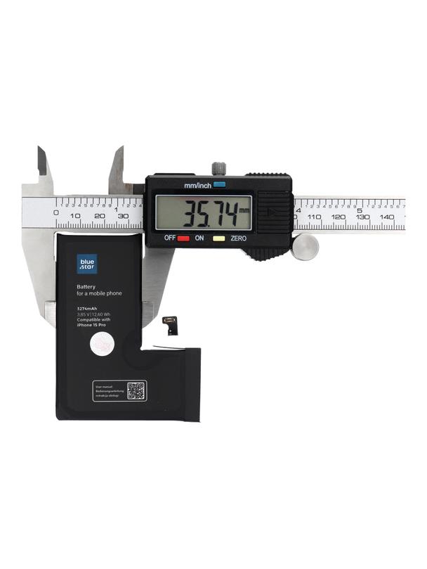 Bateria do iPhone 15 PRO 3274 mAh Blue Star HQ