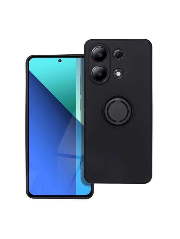 Futerał SILICONE RING do XIAOMI Redmi Note 13 4G czarny