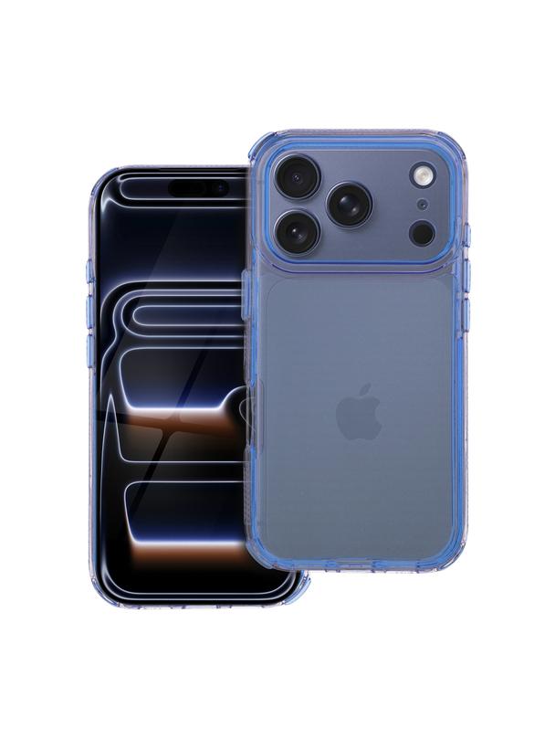 Futerał MATRIX CLEAR do IPHONE 17 Pro niebieski