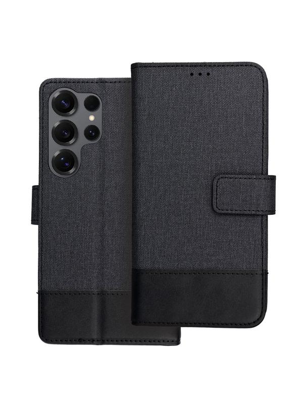 Kabura GOMMA Book do SAMSUNG S25 Ultra czarny