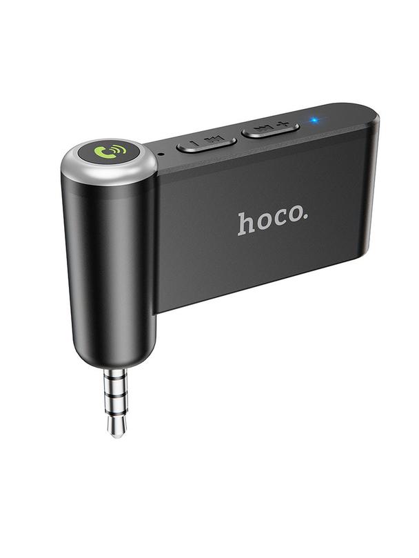Odbiornik AUX Hoco Bluetooth Jack 3,5 mm E58 czarny
