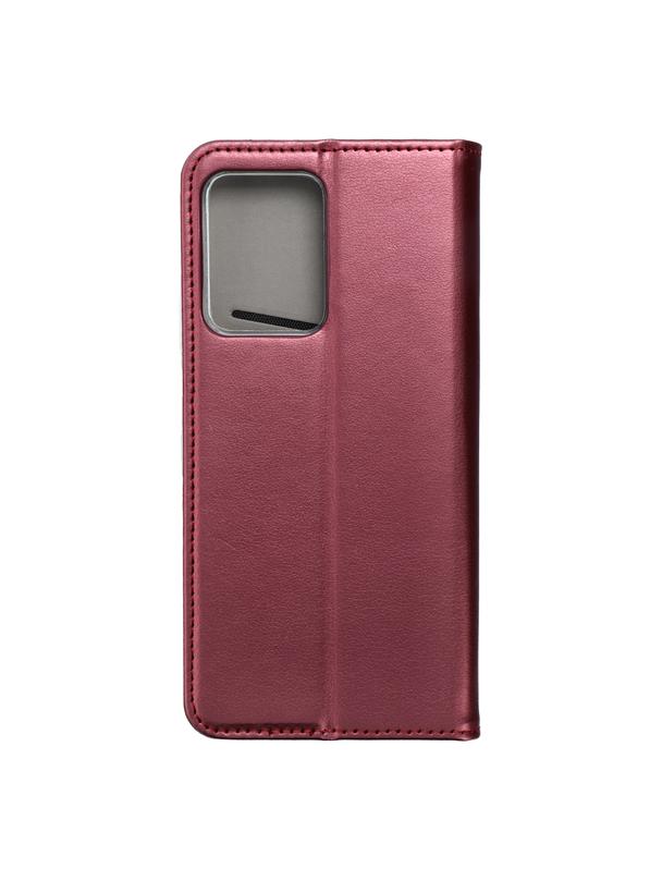 Kabura SMART MAGNETO do XIAOMI Redmi Note 12 Pro Plus 5G burgundowy