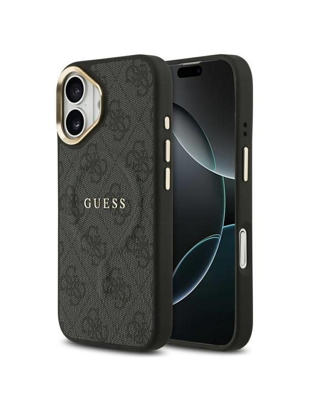 GUESS futerał do IPHONE 17 kompatybilny z MagSafe GUHMP17SP4MSEGCK (PU 4G W/ Classic) czarny