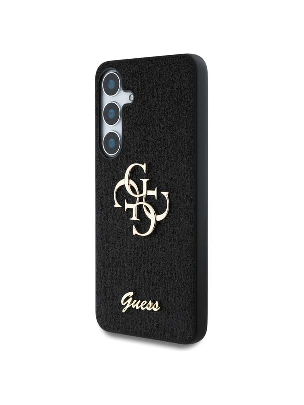 GUESS futerał do SAMSUNG S25 Plus GUHCS25MHG4SGK (Fixed Glitter Big 4G) czarny