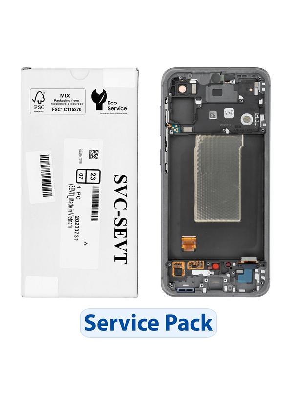 ServicePack Wyświetlacz LCD do SAMSUNG A56 5G A566B Graphite 
GH82-36829A