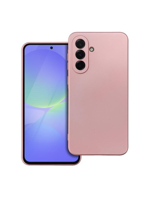 Futerał METALLIC do SAMSUNG A36 5G różowy