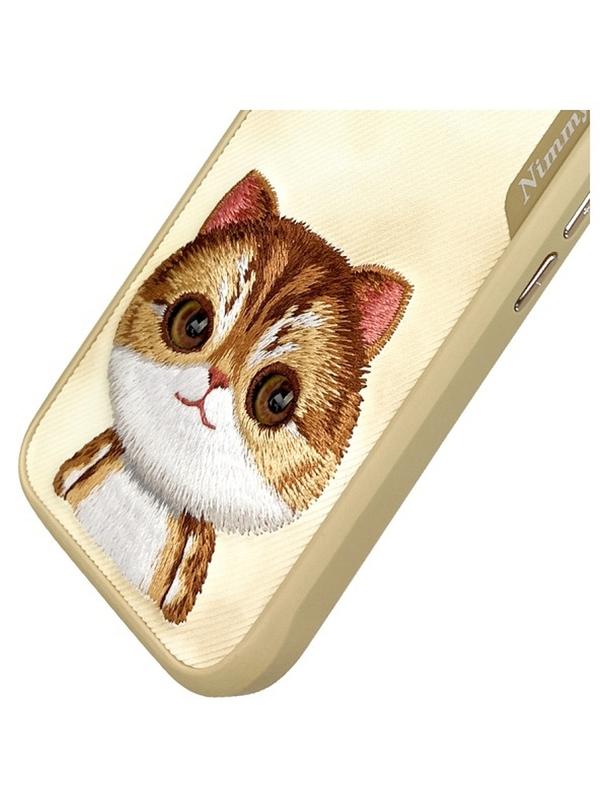 NIMMY futerał BIG EYED PET 2.0 Cat do IPHONE 16 khaki