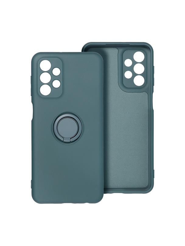 Futerał SILICONE RING do SAMSUNG A37 5G zielony