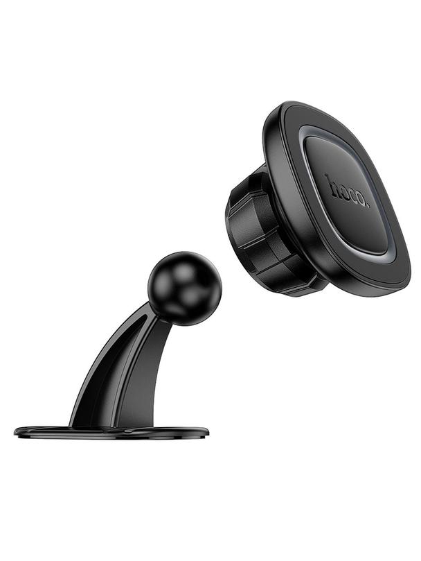 Uchwyt na telefon do samochodu magnetyczny Hoco do deski H73 czarno szary