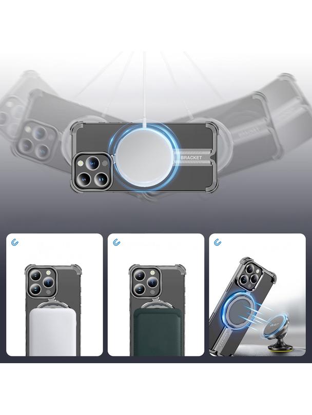 Futerał TITANIUM Bracket do IPHONE 12 / 12 PRO pustynny złoty