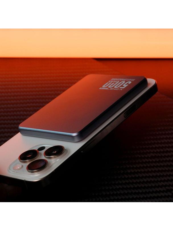X-ONE Razor Magcharge Ultraslim (7,6mm) power bank kompatybilny z MagSafe 5000mAh