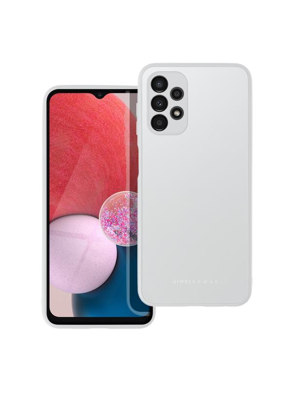 ROAR futerał MATTE GLASS do SAMSUNG A13 4G stalowy
