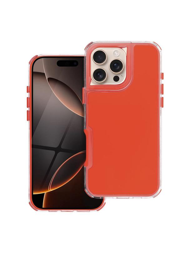 Futerał MATRIX do IPHONE 16 Pro Max pomarańczowy