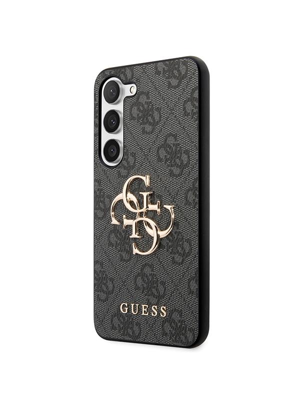 GUESS futerał do SAMSUNG S24 Plus GUHCS24M4GMGGR (Leather 4G Metal Logo) czarny