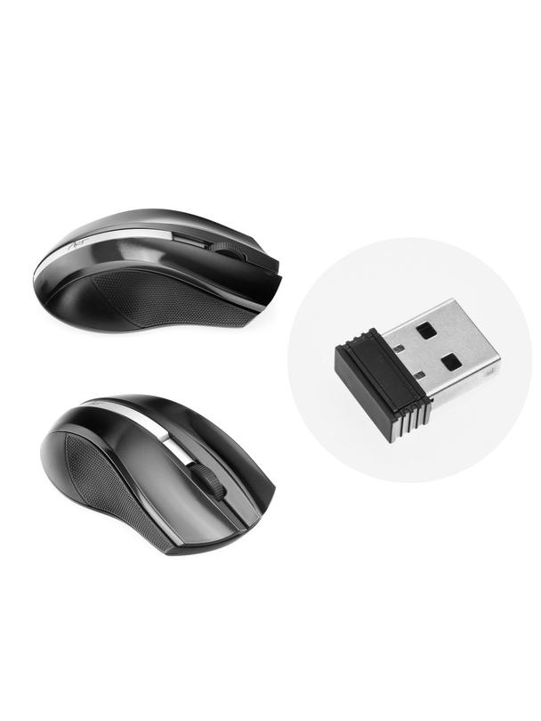 ART myszka komputerowa bezprzewodowa 2,4G 1000 dpi AM-97 czarna