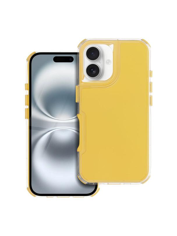 Futerał MATRIX do IPHONE 16 żółty