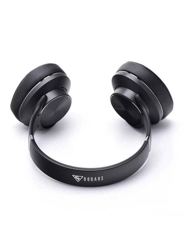 Słuchawki 2w1 bezprzewodowe nauszne Doqaus Vogue 5 czarne