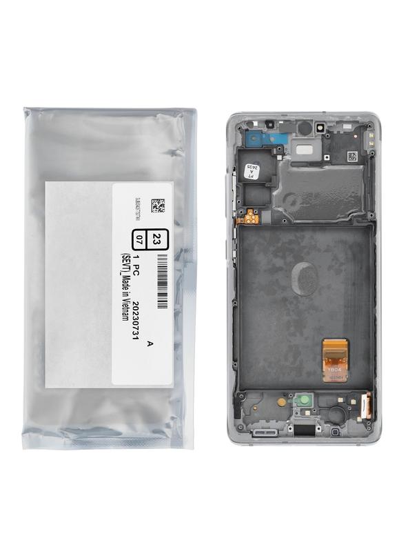 ServicePack Wyświetlacz LCD SAMSUNG S20 FE 4G/5G G780F/G781F 
GH82-31329B White