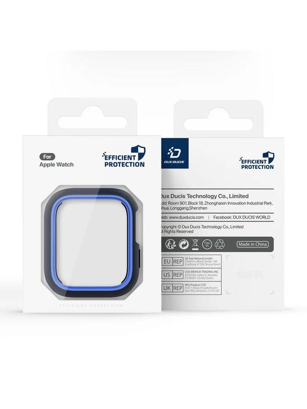 DUX DUCIS futerał BAMO do Apple Watch serii 10 46 mm czarno niebieski