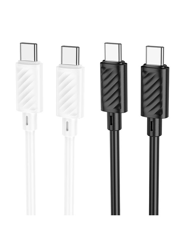 Kabel USB C do USB C Hoco 3A 60W 2 m X88 czarny