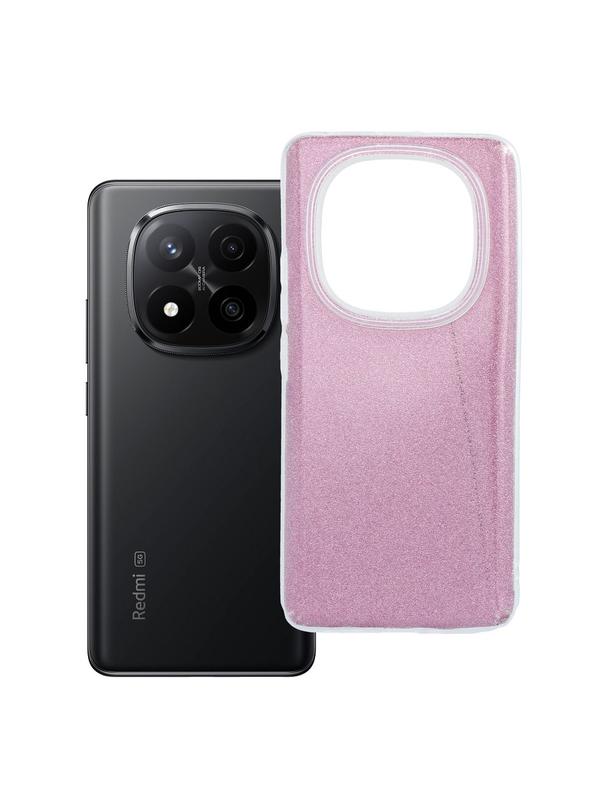 Futerał do Xiaomi Redmi NOTE 14 PRO PLUS 5G Shining różowy