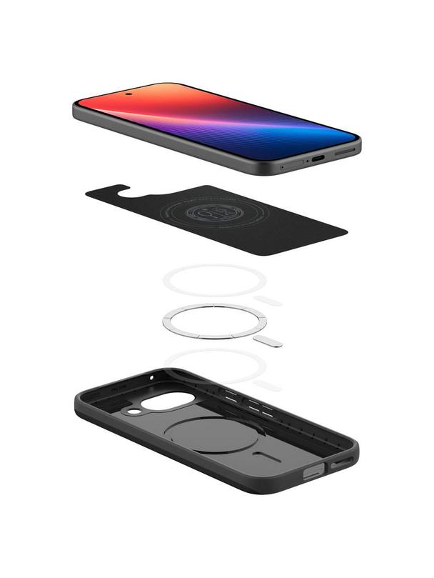 SPIGEN futerał THIN FIT MAG kompatybilny z MagSafe do GOOGLE PIXEL 9A black