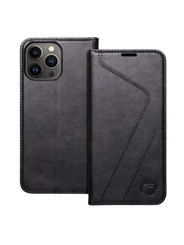 Pokrowiec na iPhone 13 PRO MAX Forcell F-Protect RFID Blocker Book czarny