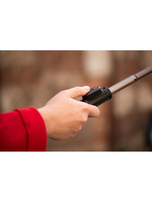 Selfie stick Forcell F-Grip S70M tripod z pilotem bezprzewodowym czarny 0INT