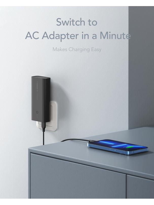 Powerbank Veger ACE100 (W1146) PD QC3.0 20W 10000 mAh czarny